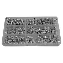 560pc grease nipples steel brass fittings imperial metric grease dust caps set accessories tool parts