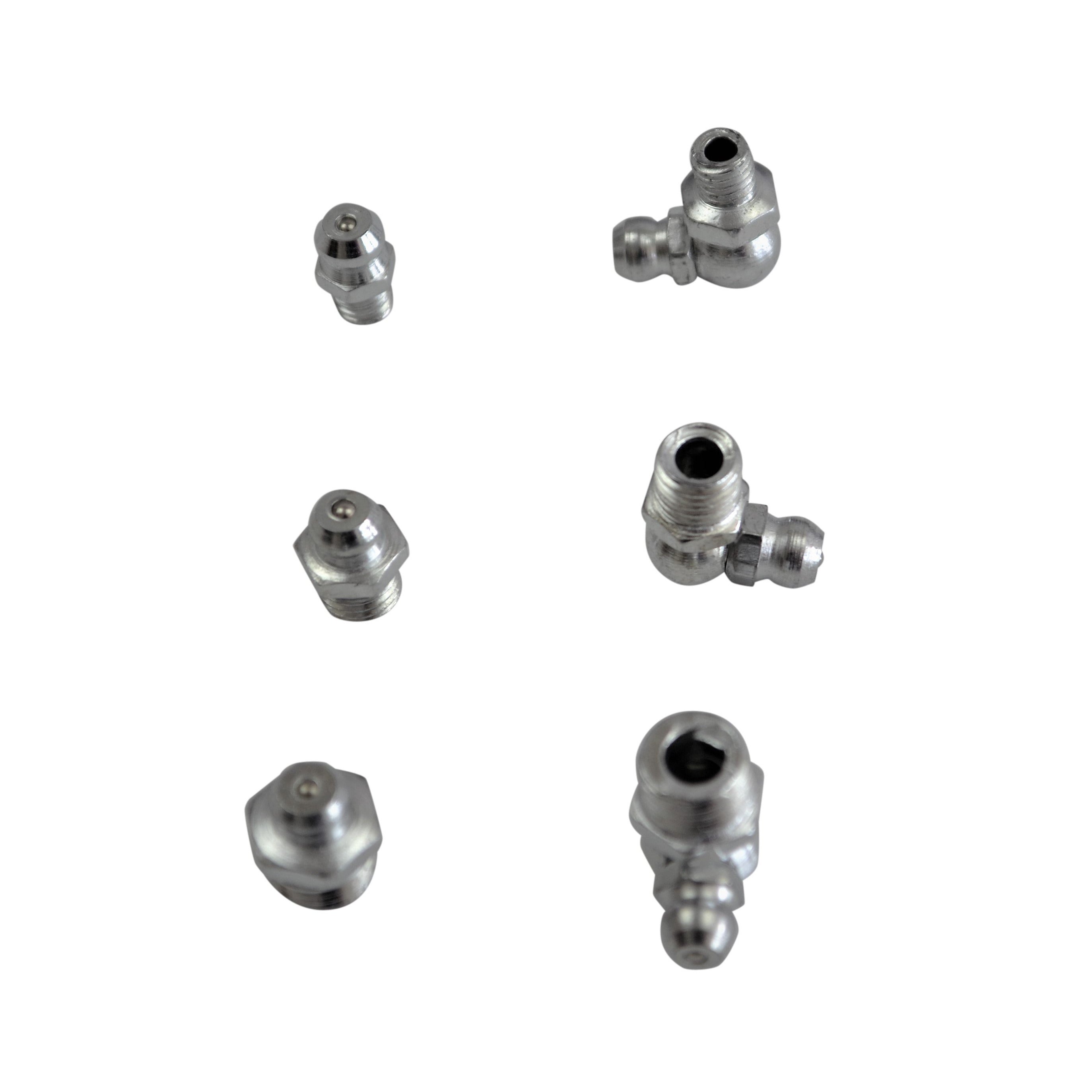 560pc grease nipples steel brass fittings imperial metric grease dust caps set accessories tool parts