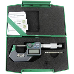 Insize IP65 Digital Outside Micrometer 0-25mm / 3-4" Range Series 3108-25A