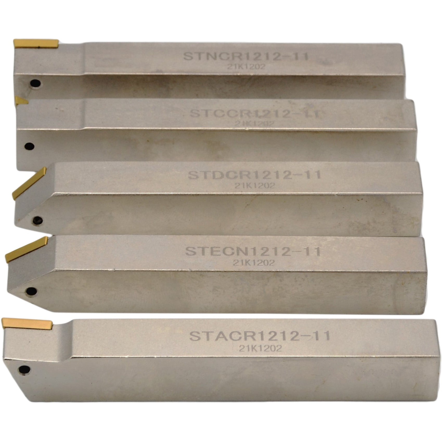Indexable Lathe Tool Carbide Turning Tool Set 12 mm Shank