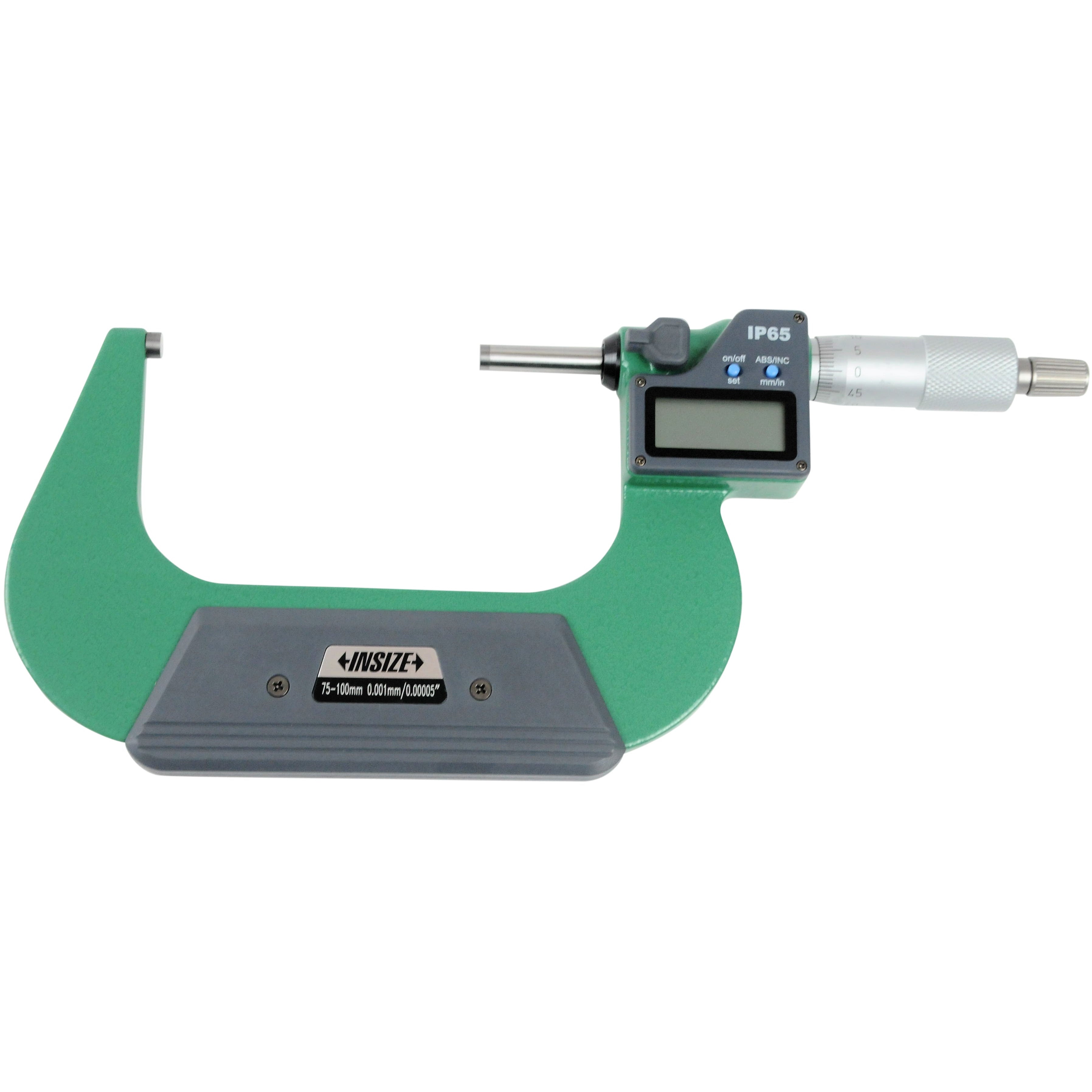 Insize IP65 Digital Outside Micrometer 75-100mm / 3"-4" Range Series 3108-100A
