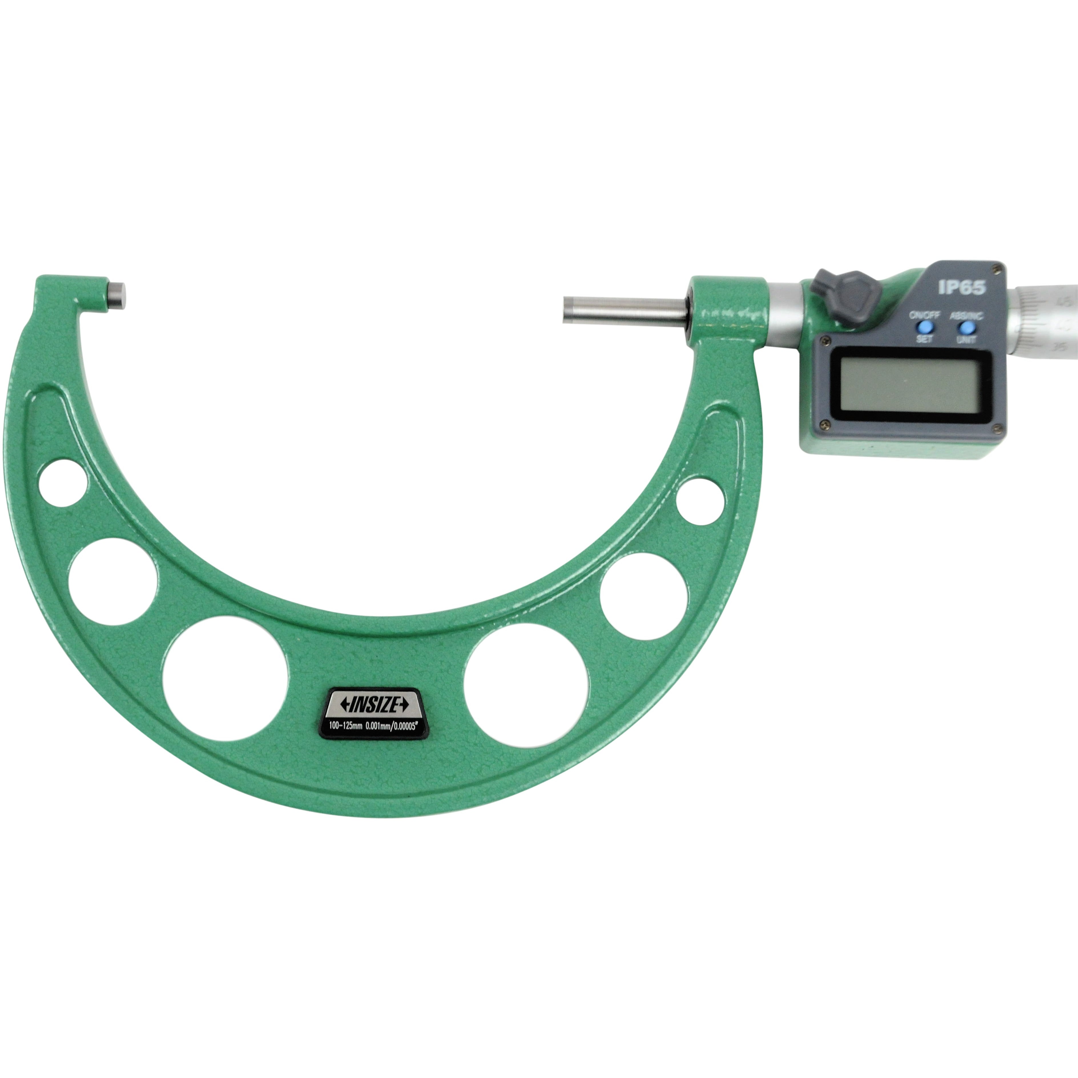 Insize IP65 Digital Outside Micrometer 100-125mm / 4-5" Range Series 3108-125A