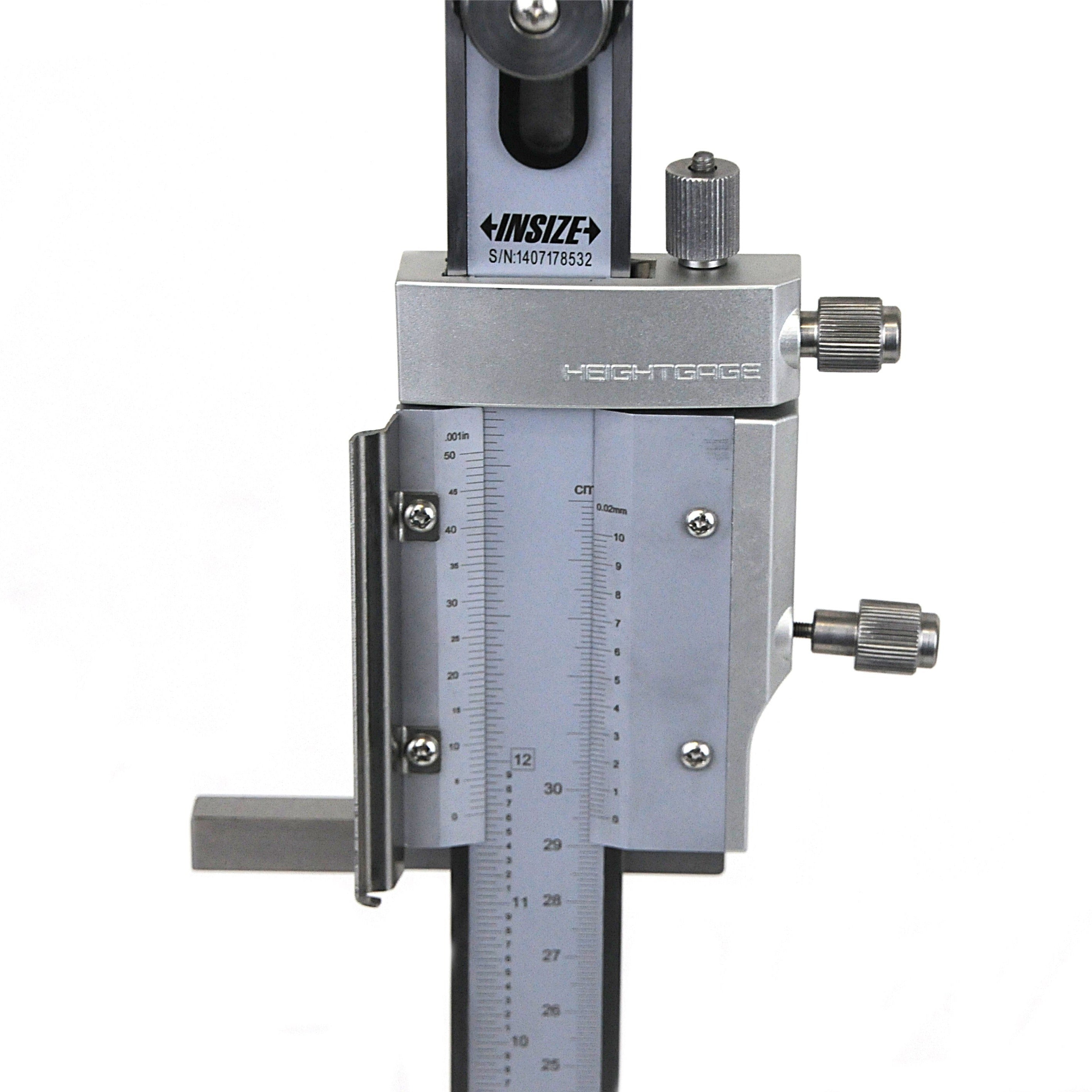 Insize Vernier Depth Gauge 0-300mm / 0-12" Range Series 1250-300