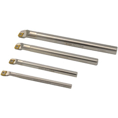 Indexable Boring Bar 4 Piece Set 6 / 8 / 10 / 12 mm Shank