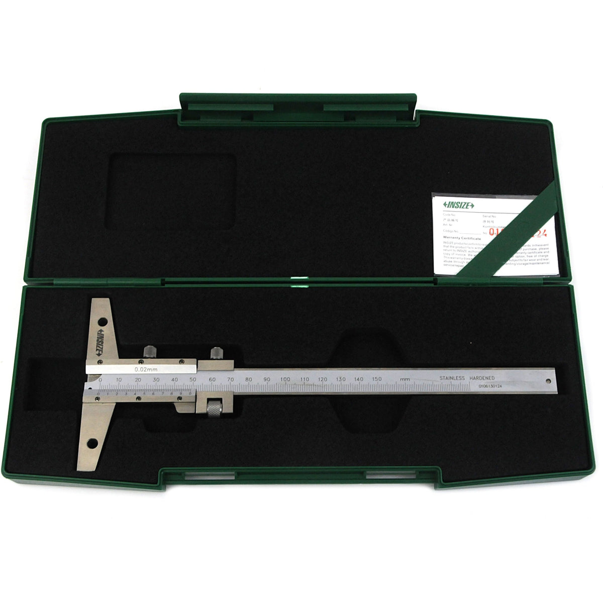 Insize Vernier Depth Gauge 0-150mm Range Series 1249-1501