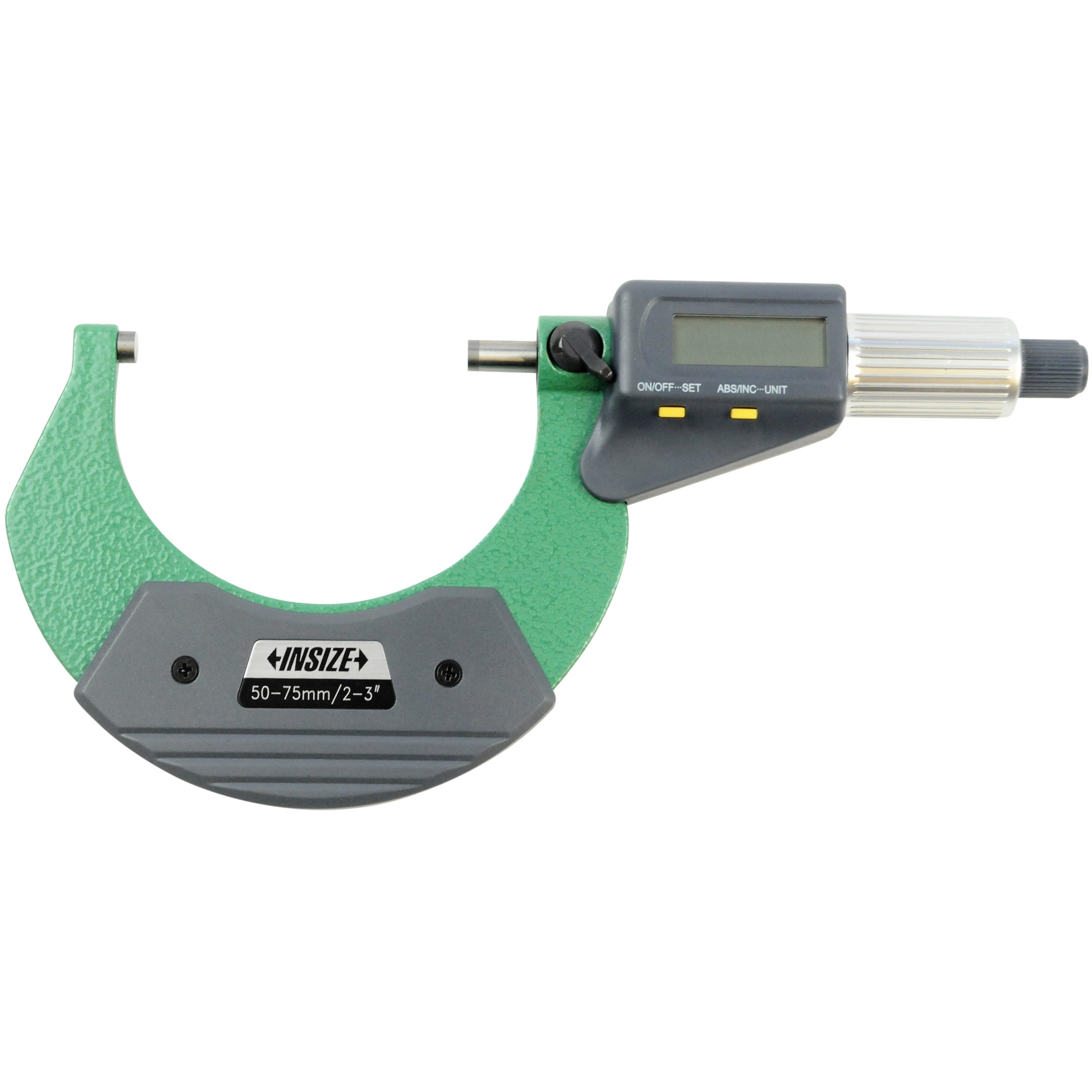 Insize Digital Outside Micrometer 50-75MM / 2-3" Range Series 3109-75A
