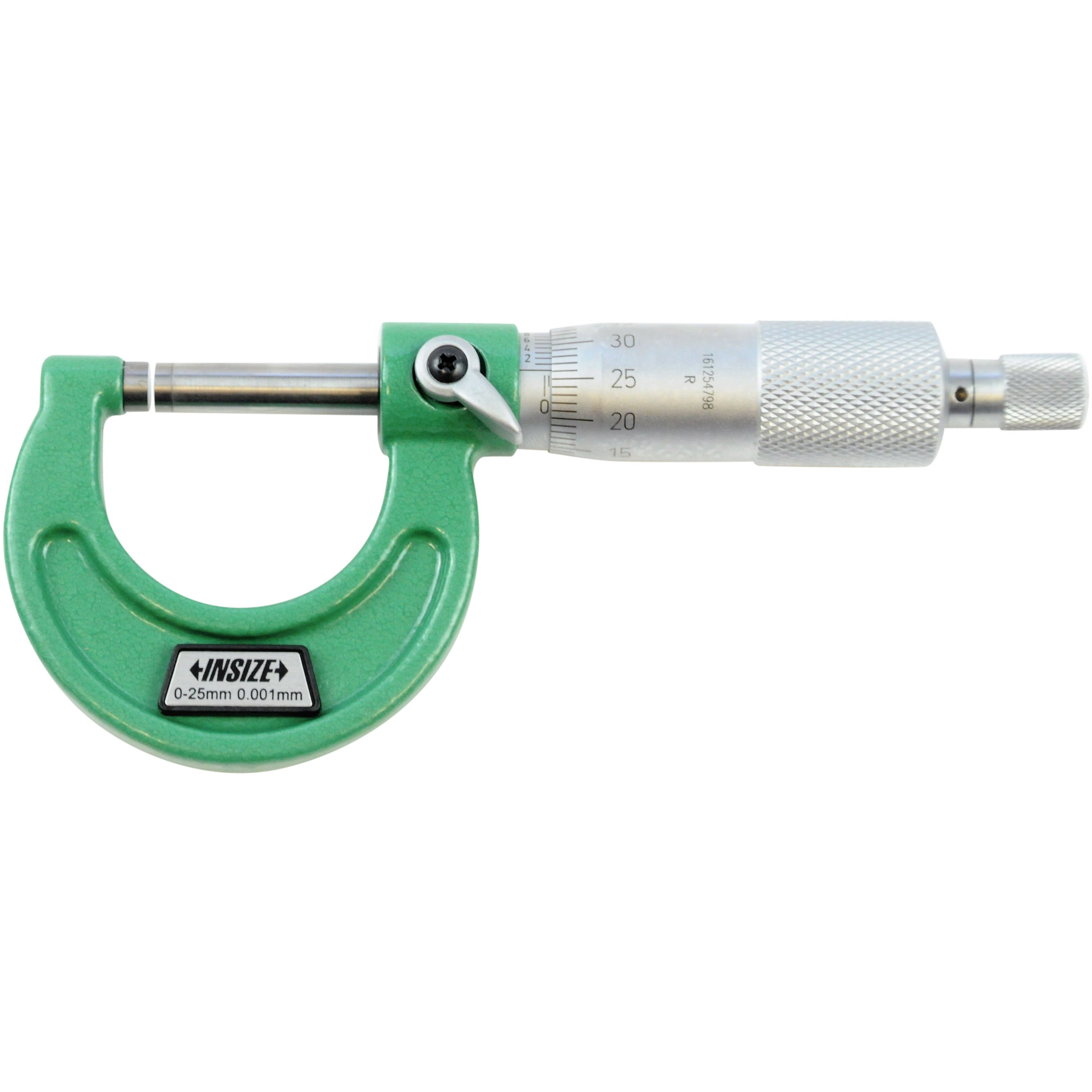 Insize Ratchet Stop Type Outside Micrometer 0-25mm Range Series 3210-25A