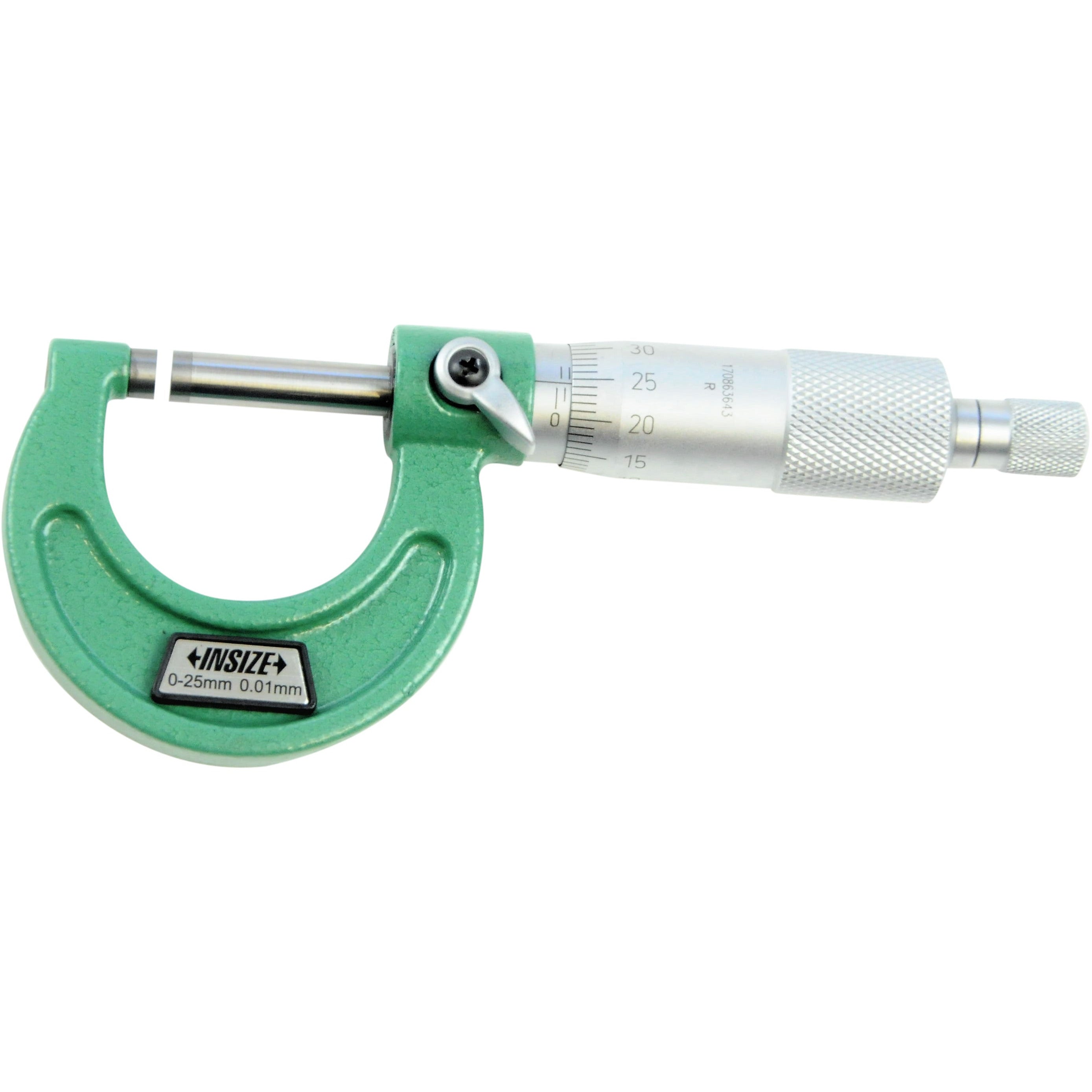 Insize Outside Micrometer Set 0 - 150mm x 0.01mm Range Series 3203-1506A