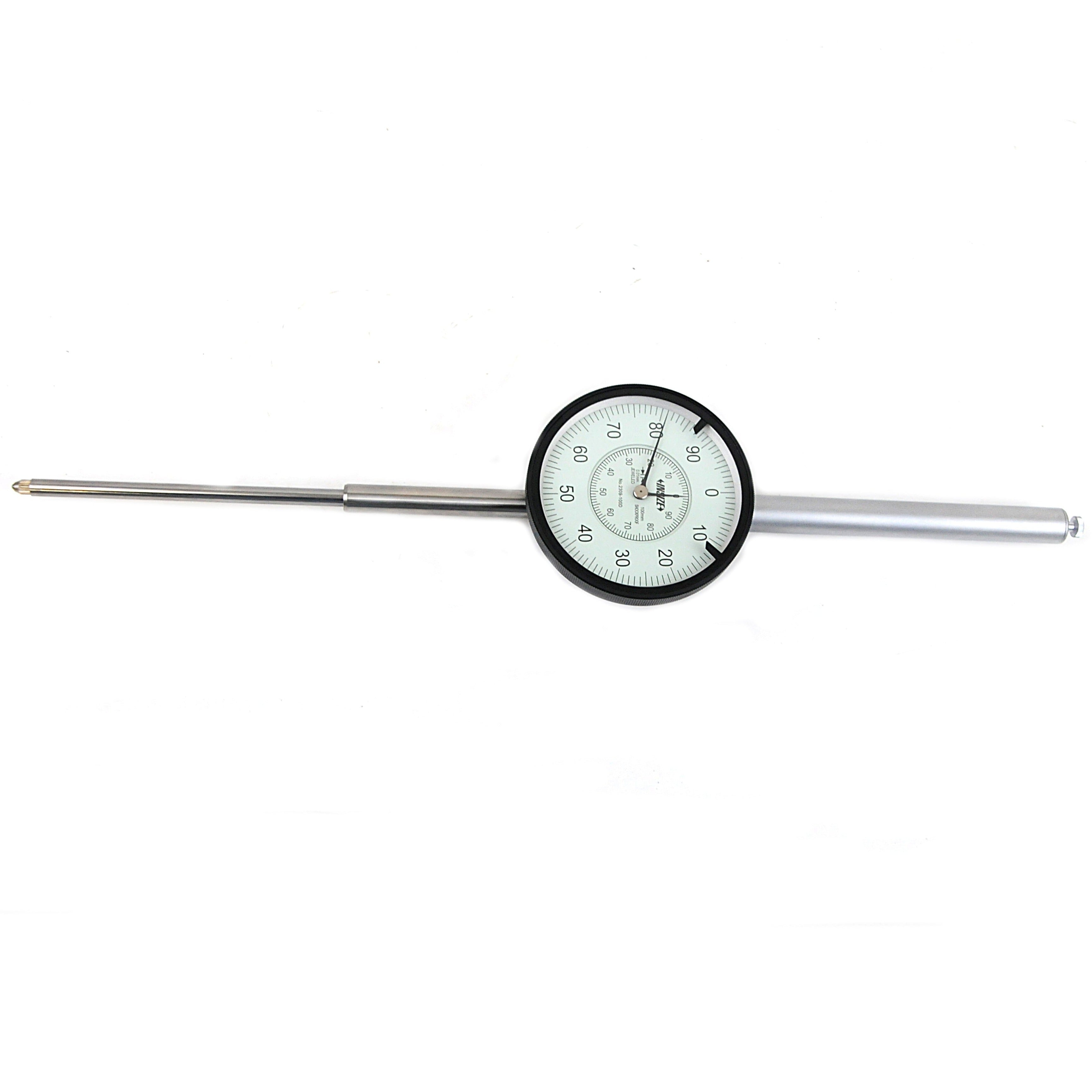 Insize Metric Long Stroke Dial Indicator 100mm Range Series 2309-100D