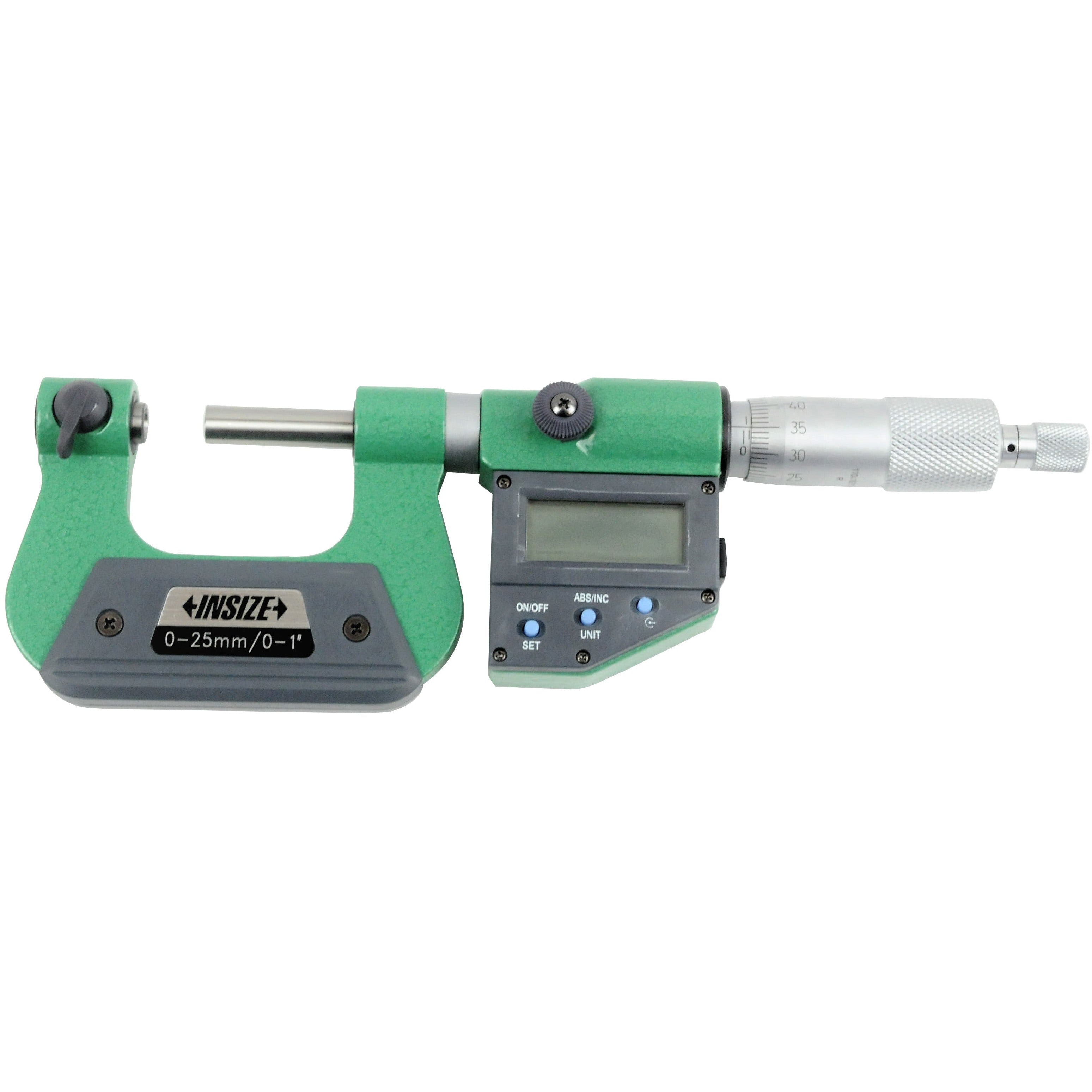 Insize Digital Screw Thread Micrometer 0-25mm/0-1" Range Series 3581-25A