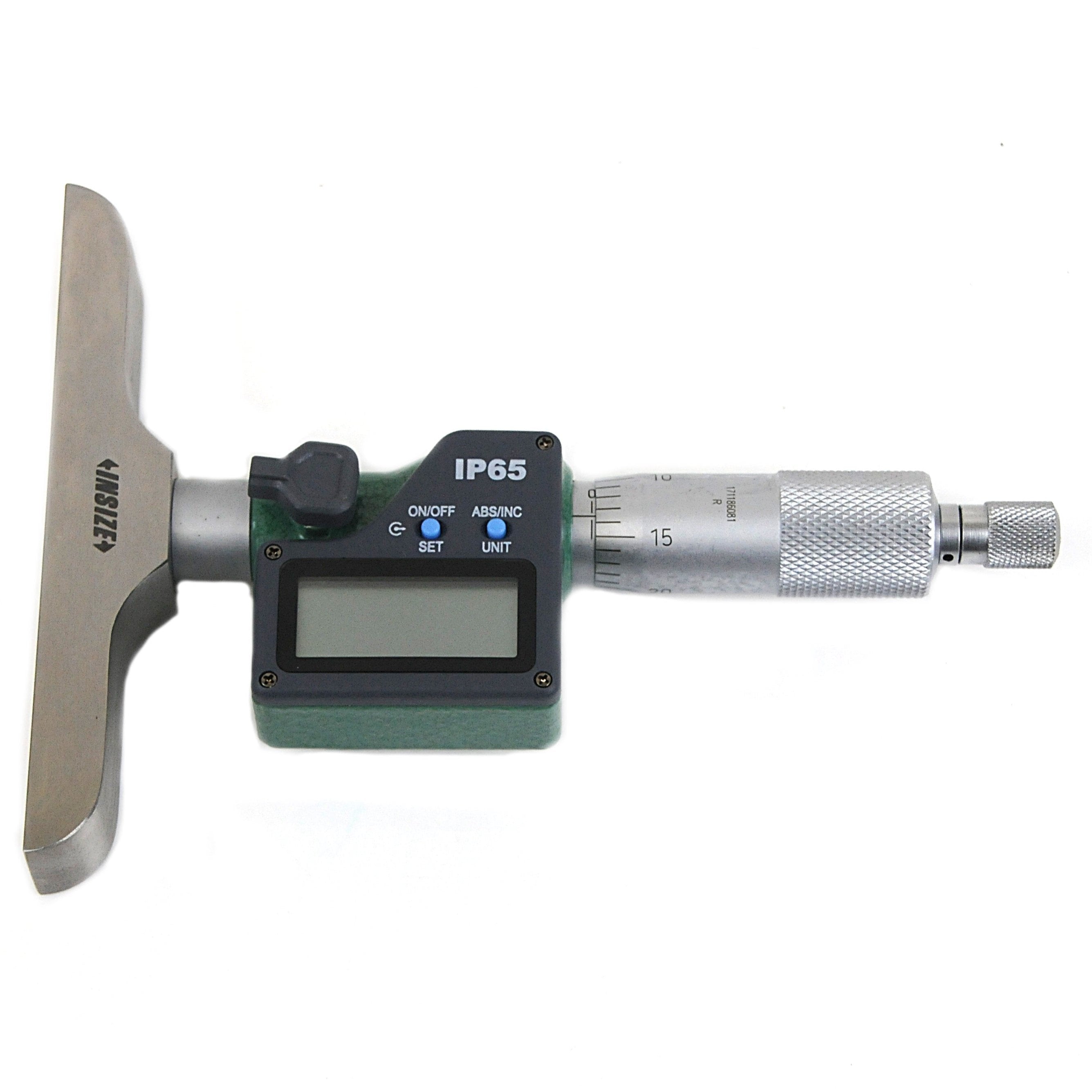 Insize Digital Depth Micrometer 0-300mm/0-12" Range Series 3540-300E