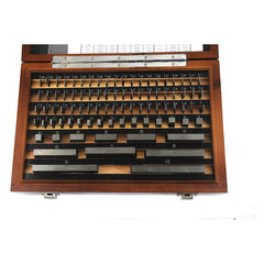 Insize 87 Piece Steel Gauge Block Set Series 4100-187