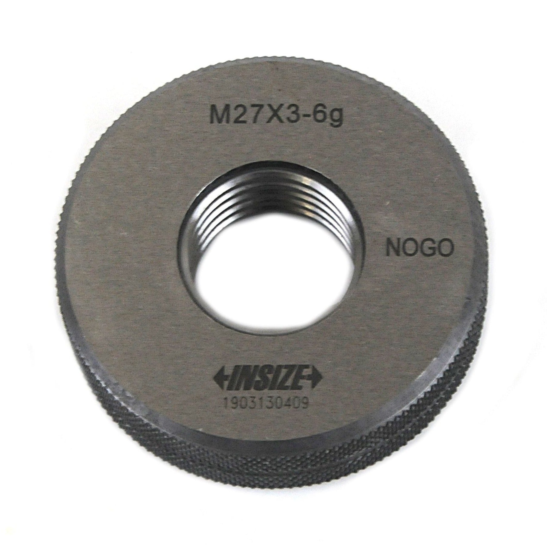 Insize GO Thread Ring Gauge M27X3 Series 4120-27N
