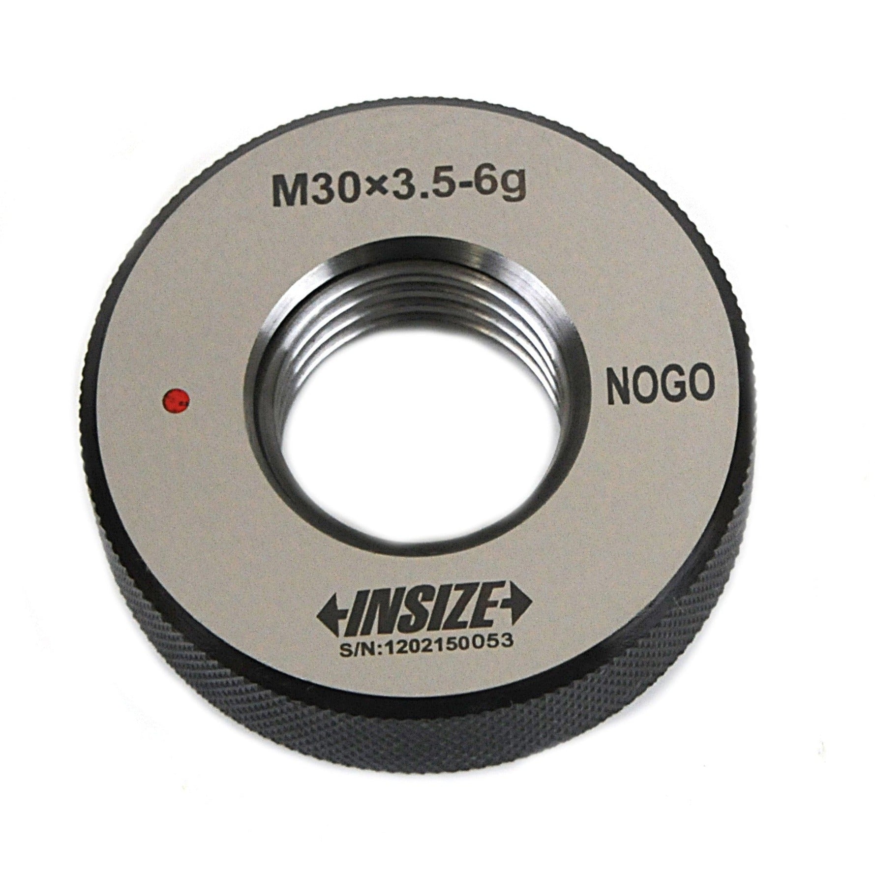 Insize GO Thread Ring Gauge M30X3.5 Series 4120-30N