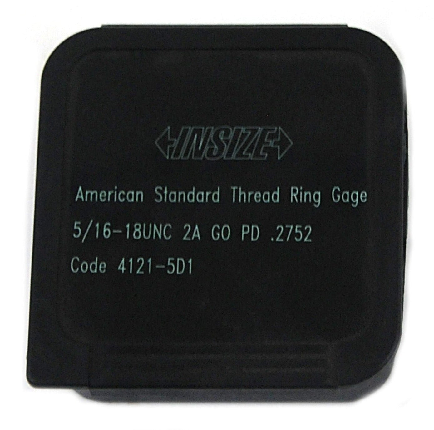 Insize Thread GO Ring Gauge 5/16"-18 UNC Series 4121-5D1