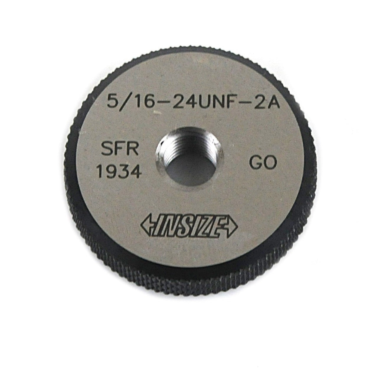 Insize GO Thread Ring Gauge 5/16"-24 UNF Series - 4633-5D2