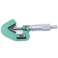 Insize V Shape Anvil Micrometer 0.04-0.6" Range Series 3290-063