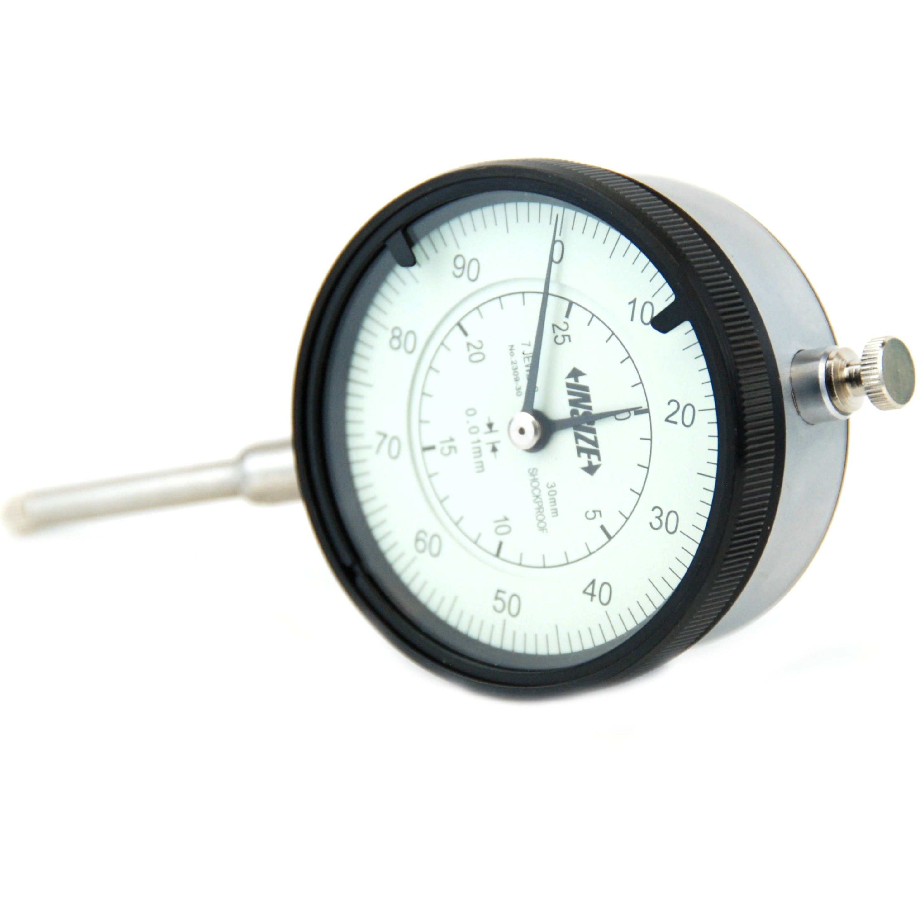 Insize Metric Long Stroke Dial Indicator 30mm Range Series 2309-30