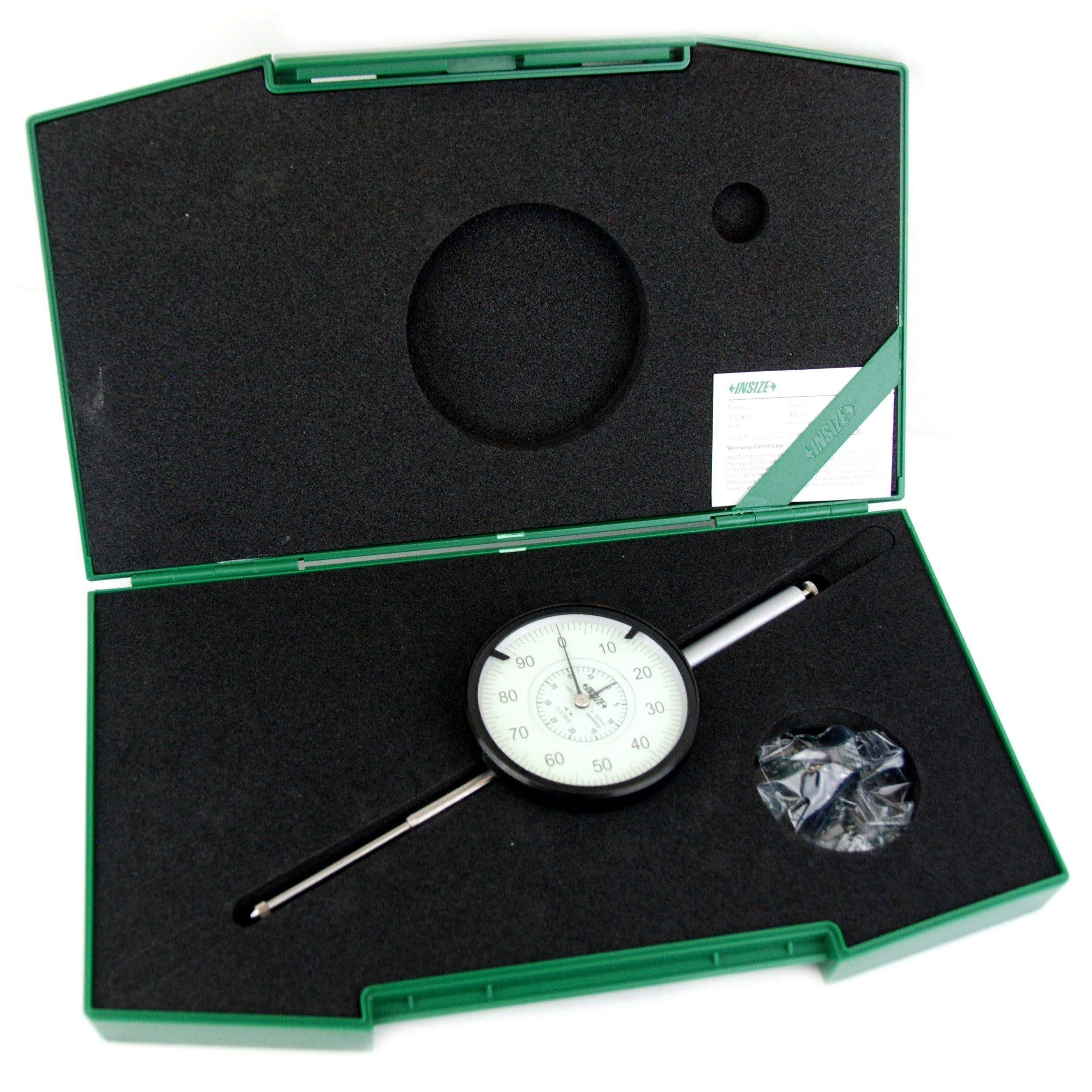 Insize Metric Long Stroke Dial Indicator 50mm Range Series 2309-50