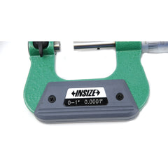 Insize Non-Rotating Micrometer with Anvil/spindle tips 0-1" Range Series 3280-1