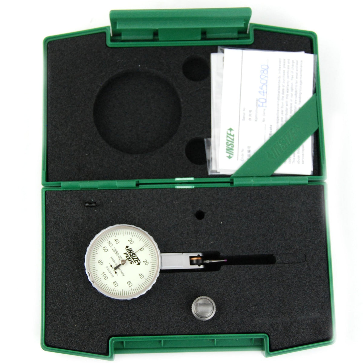 Insize Precision Dial Indicator 0.2mm Range Series 2880-02R