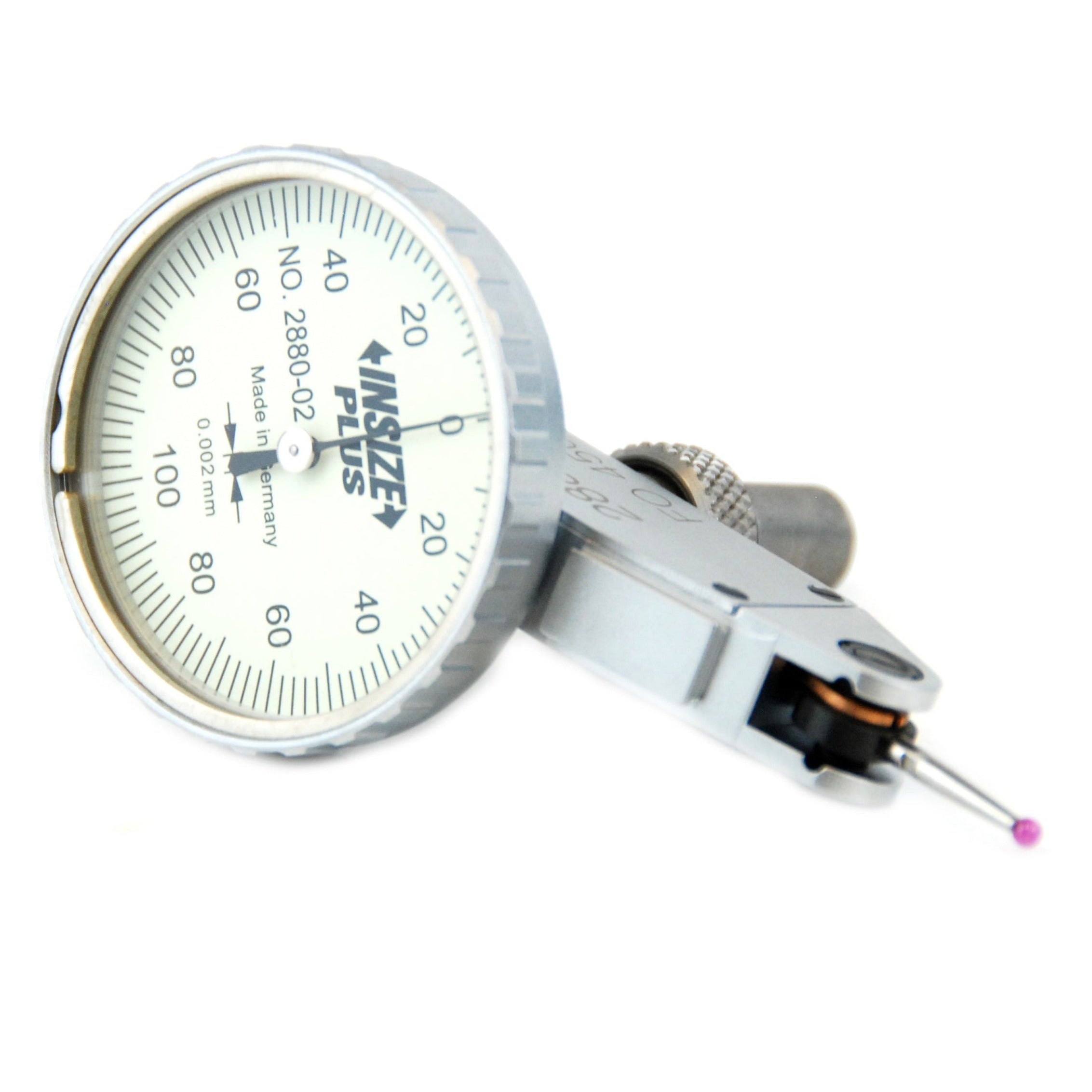 Insize Precision Dial Indicator 0.2mm Range Series 2880-02R