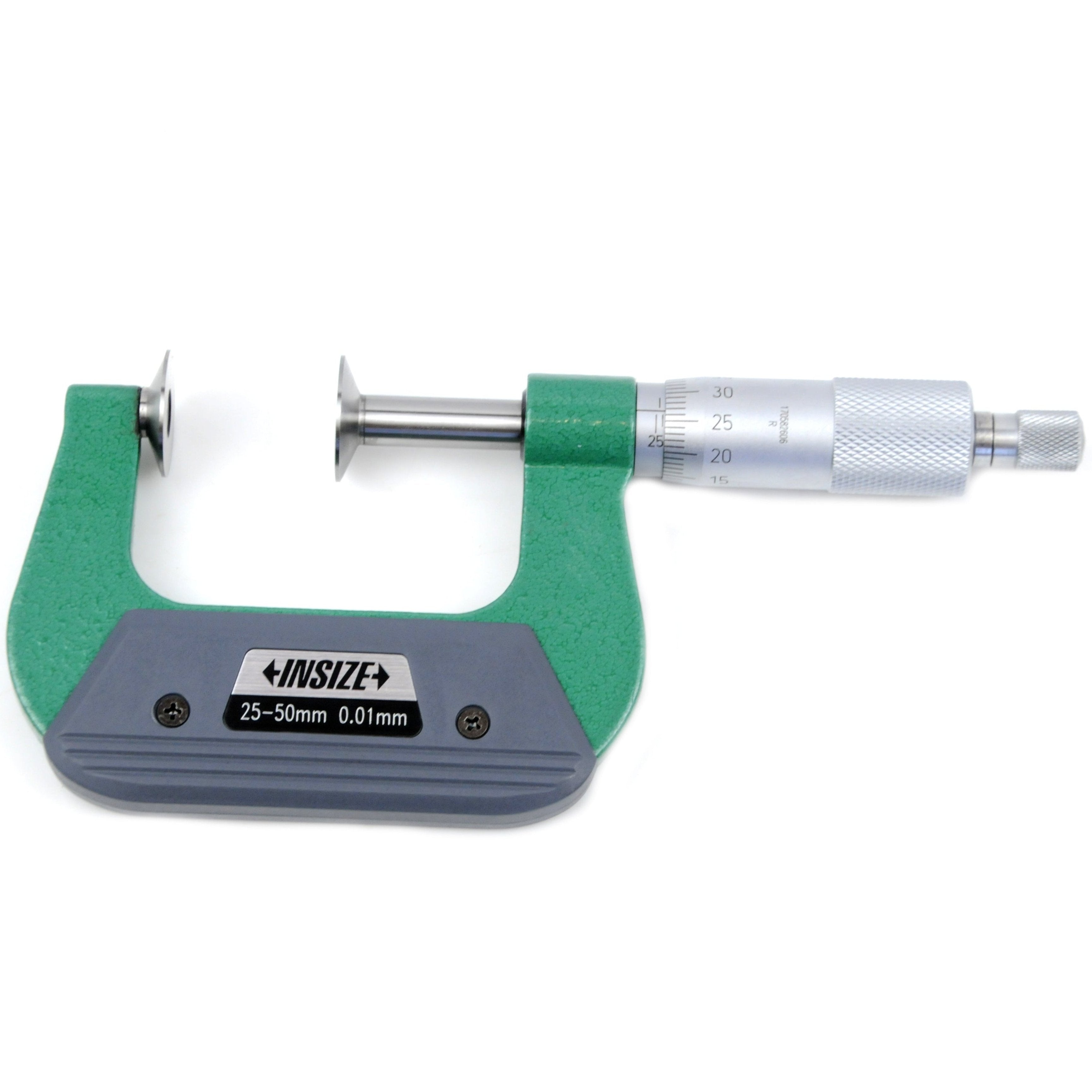 Insize Disc Micrometer 25-50mm Range Series 3294-50