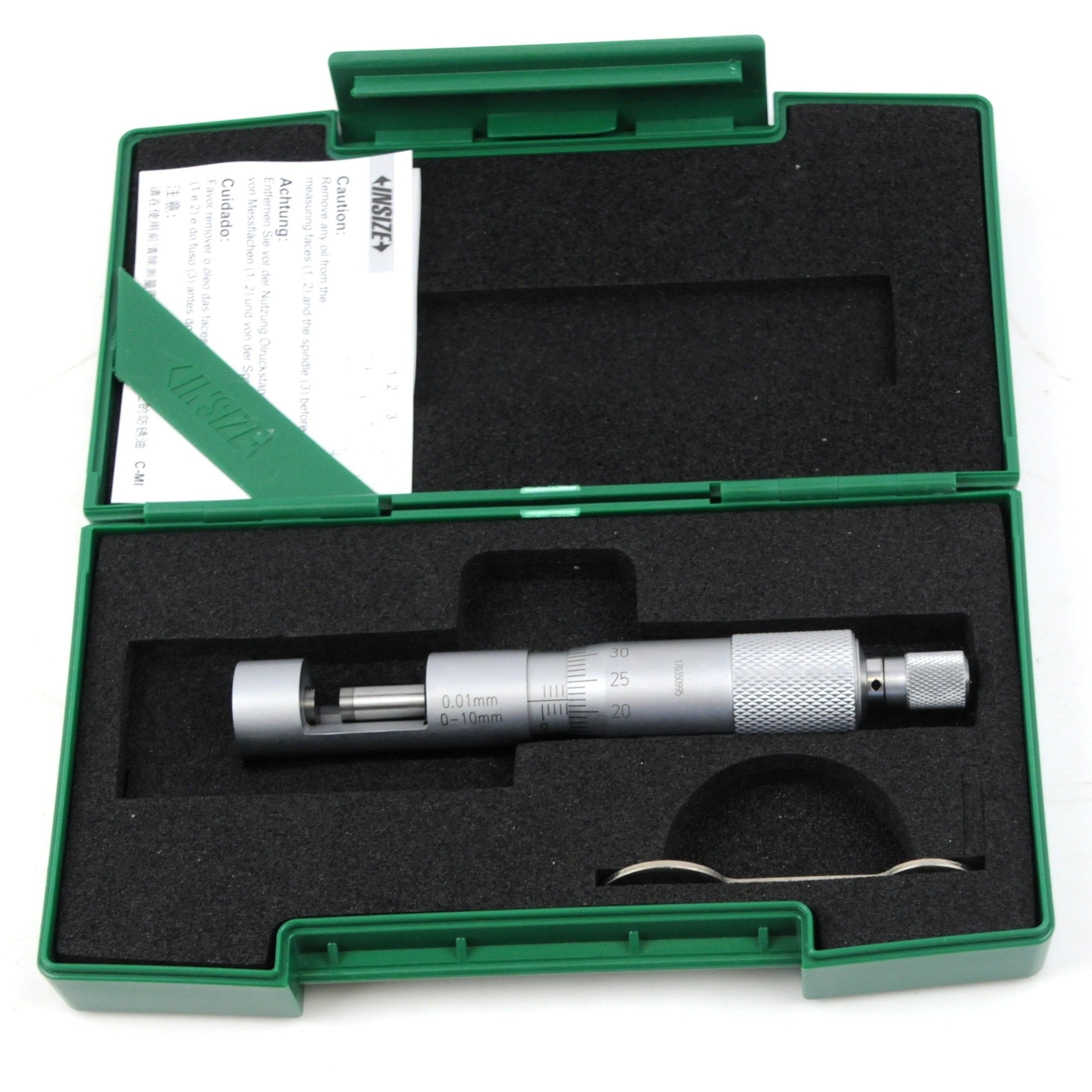 Insize Wire Micrometer 0-10mm Range Series 3285-10