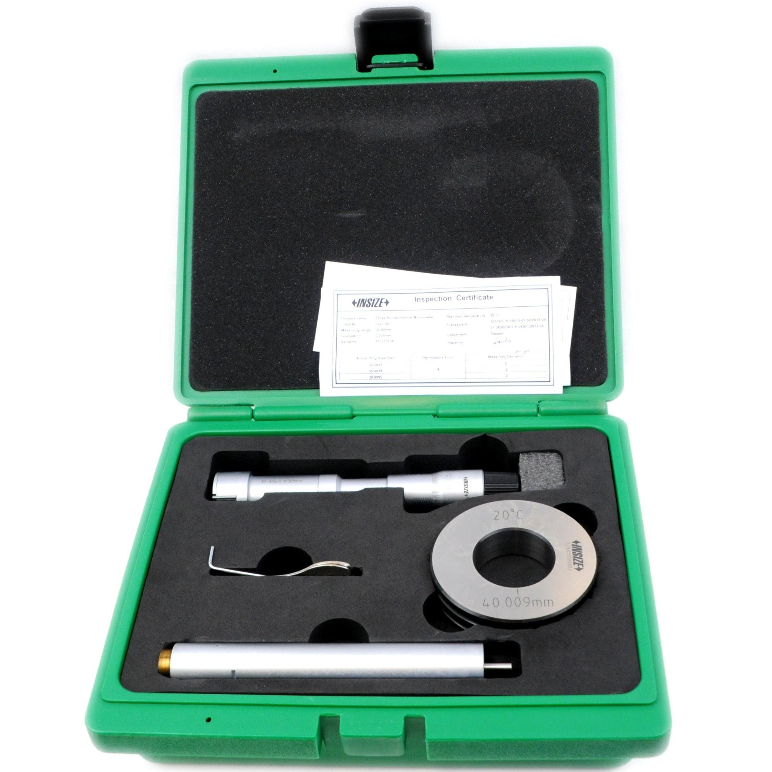 Insize Three Point Internal Micrometer 30-40mm Range Series 3227-40