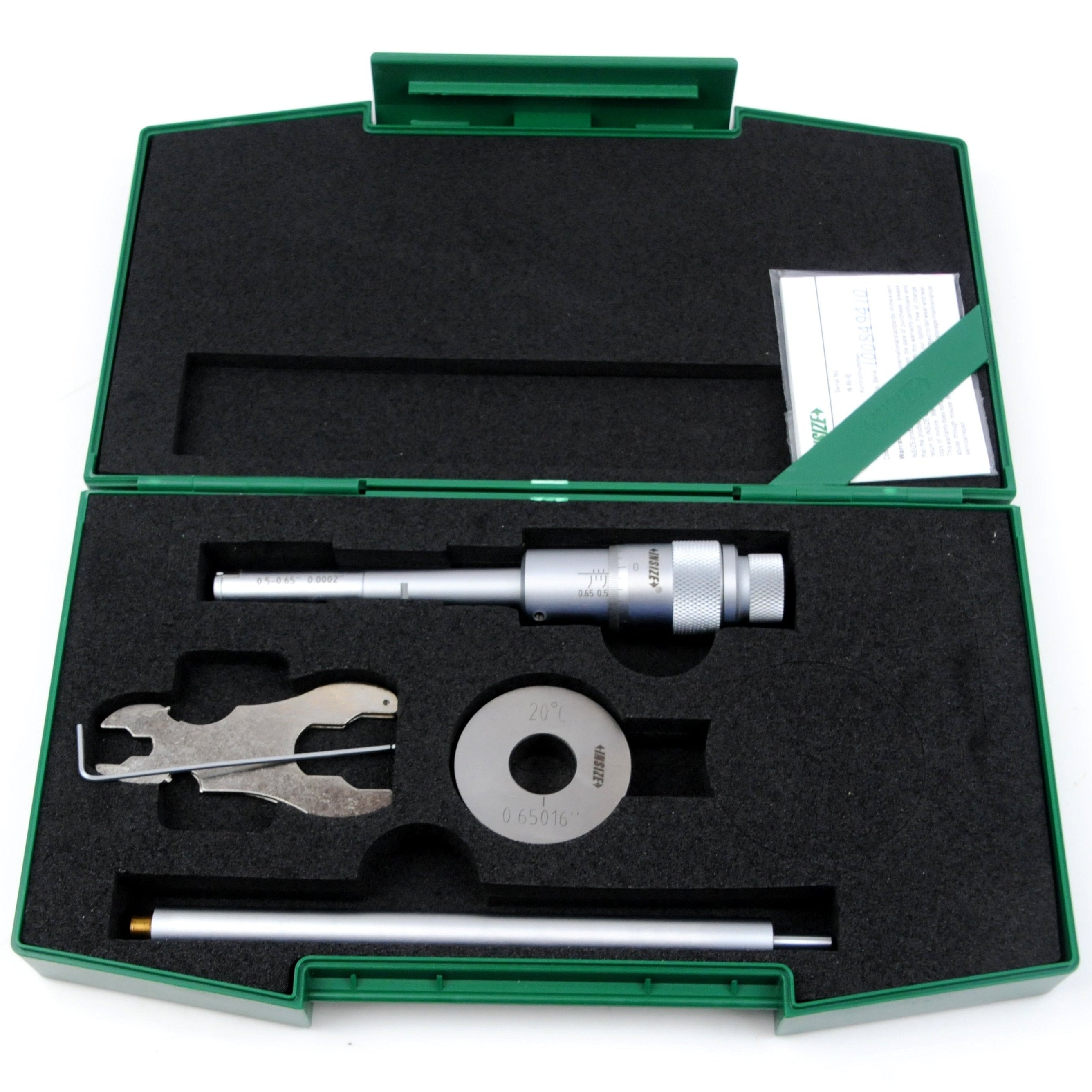 Insize Three Point Internal Micrometer 0.5-0.65" Range Series 3227-E065