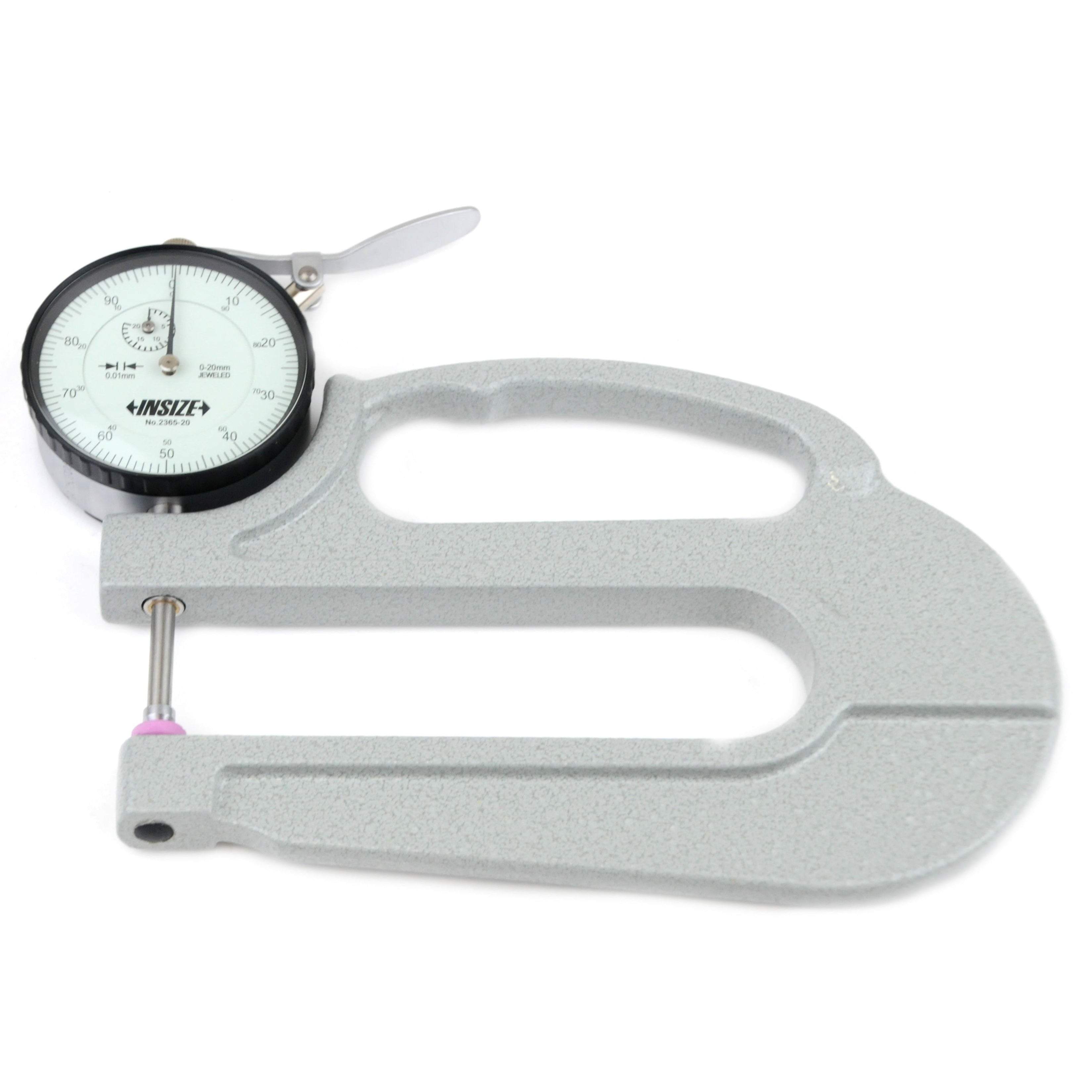 Insize Thickness Gauge 0-20mm x 0.01mm Range Series 2365-20B