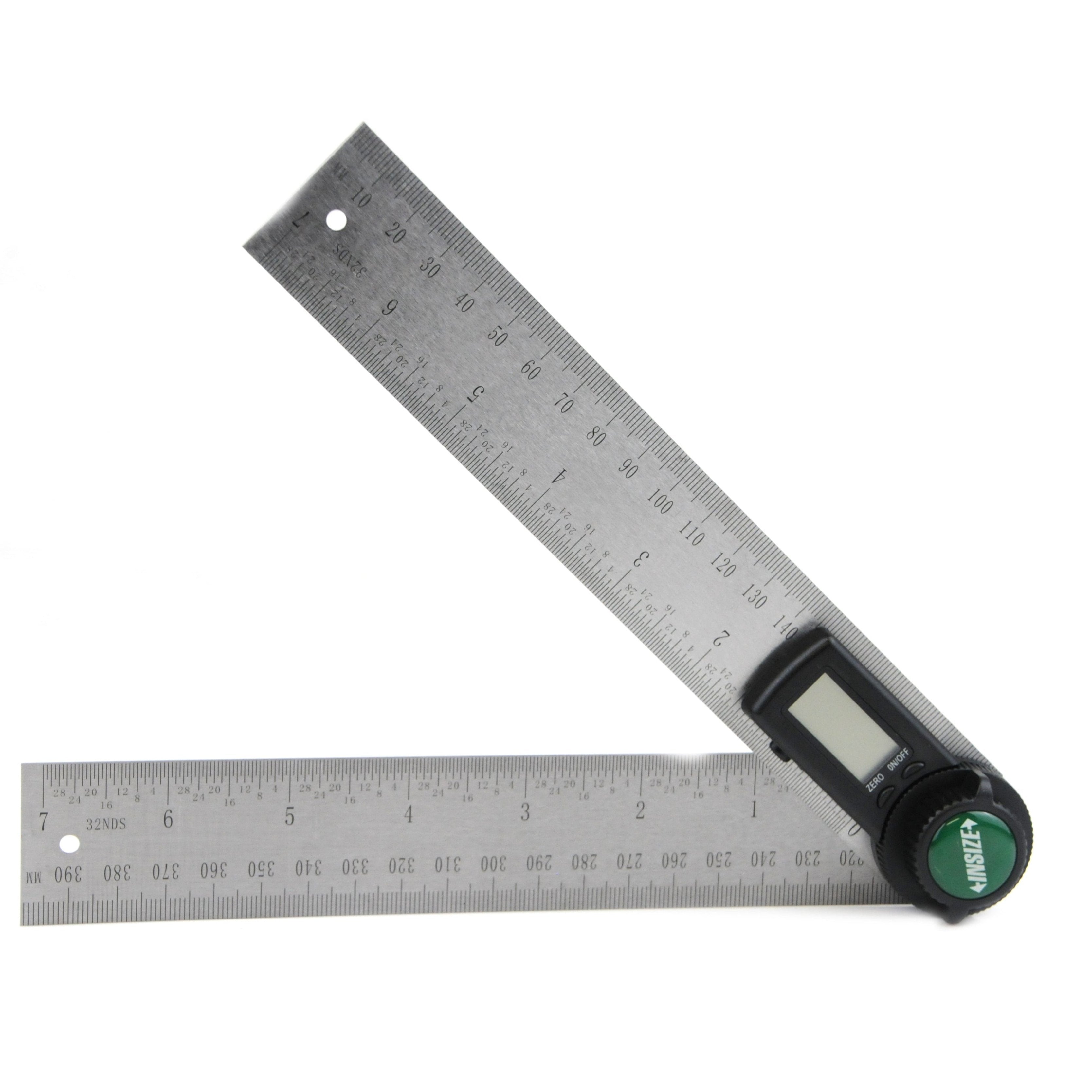 Insize Digital Degree Protractor 0-360 Range Series 2176-300