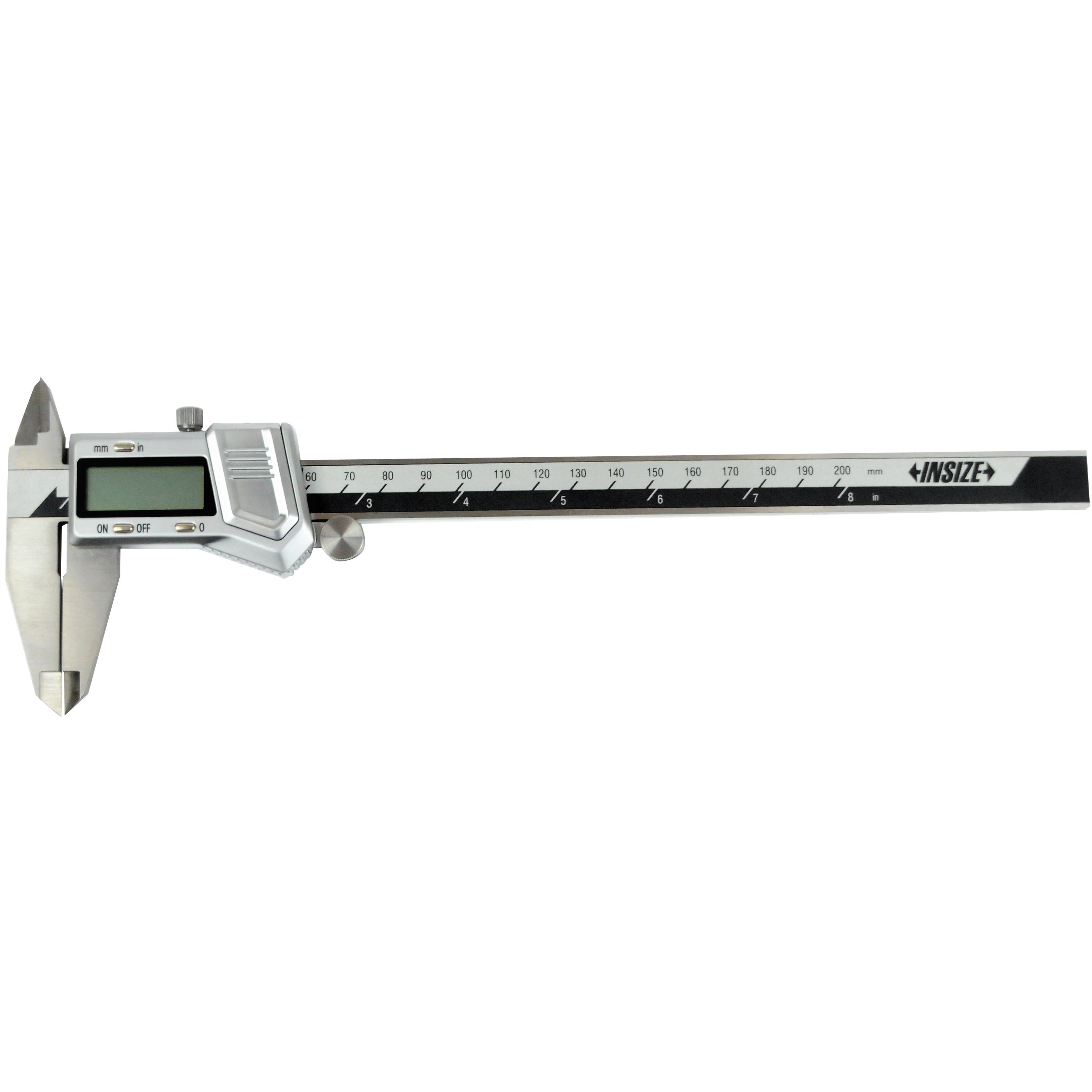 Insize Digital Caliper 0-200mm/0-8" Range Series 1114-200A