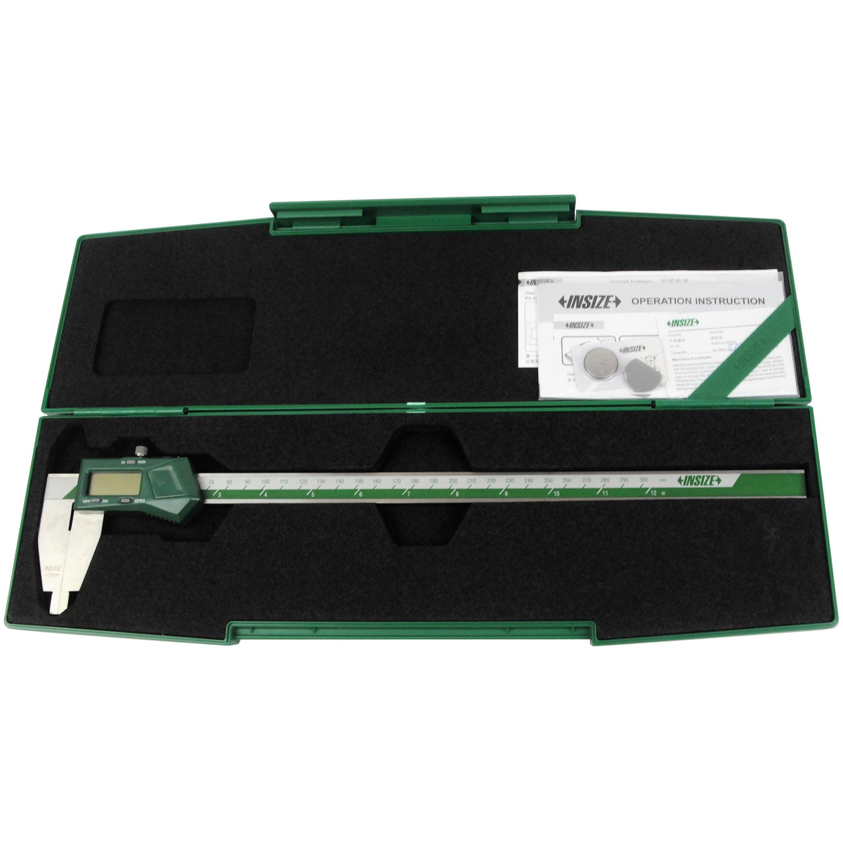 Insize Digital Caliper 0-300mm/0-12" Range Series 1170-306