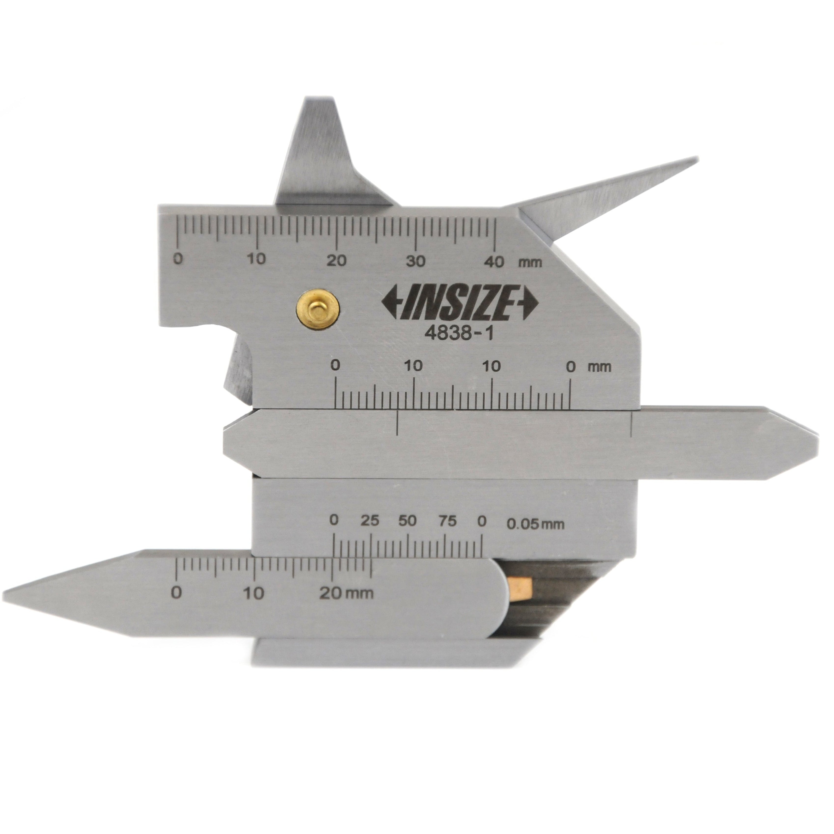 Insize Welding Gauge 62x77mm Range Series 4838-1