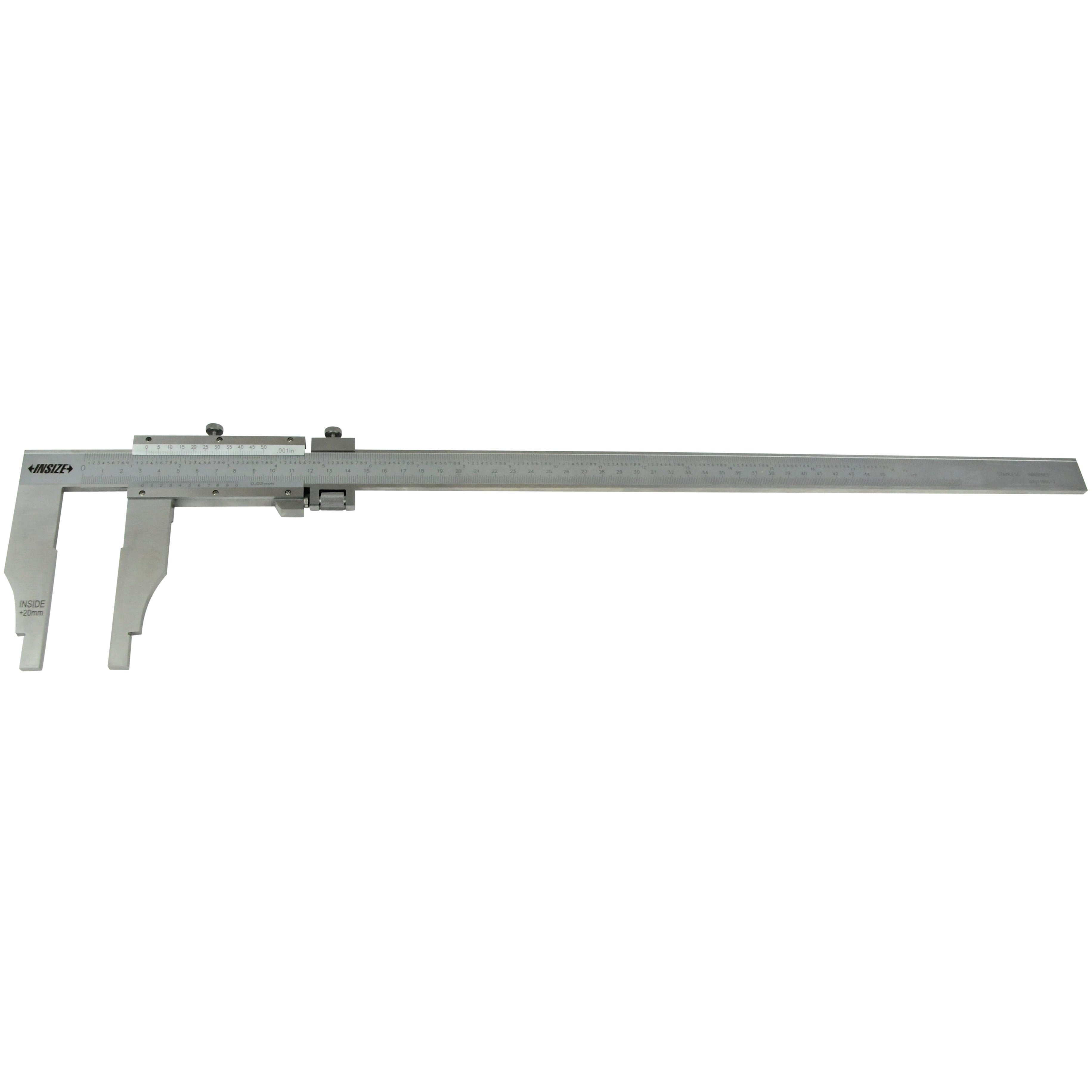 Insize Vernier Caliper 0-450mm/0-18" Range Series 1214-450