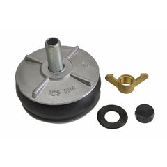 Aluminium Alloy pipe plug with 13 mm bypass 125-142 mm - Twin Eagle Imports