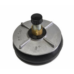 Aluminium Alloy pipe plug with 13 mm bypass 125-142 mm - Twin Eagle Imports