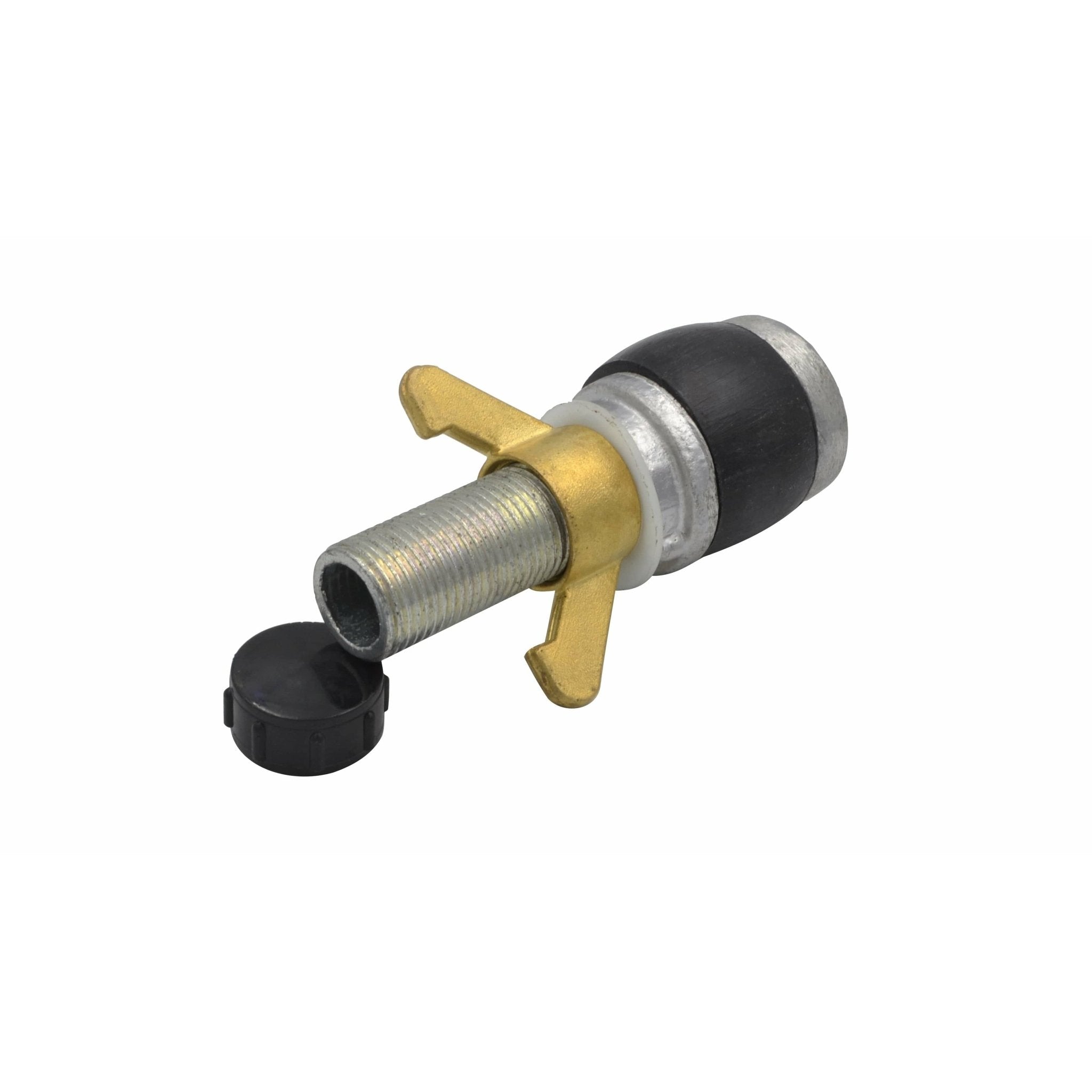 Aluminium Alloy pipe plug with 13 mm bypass 38mm-50mm - Twin Eagle Imports