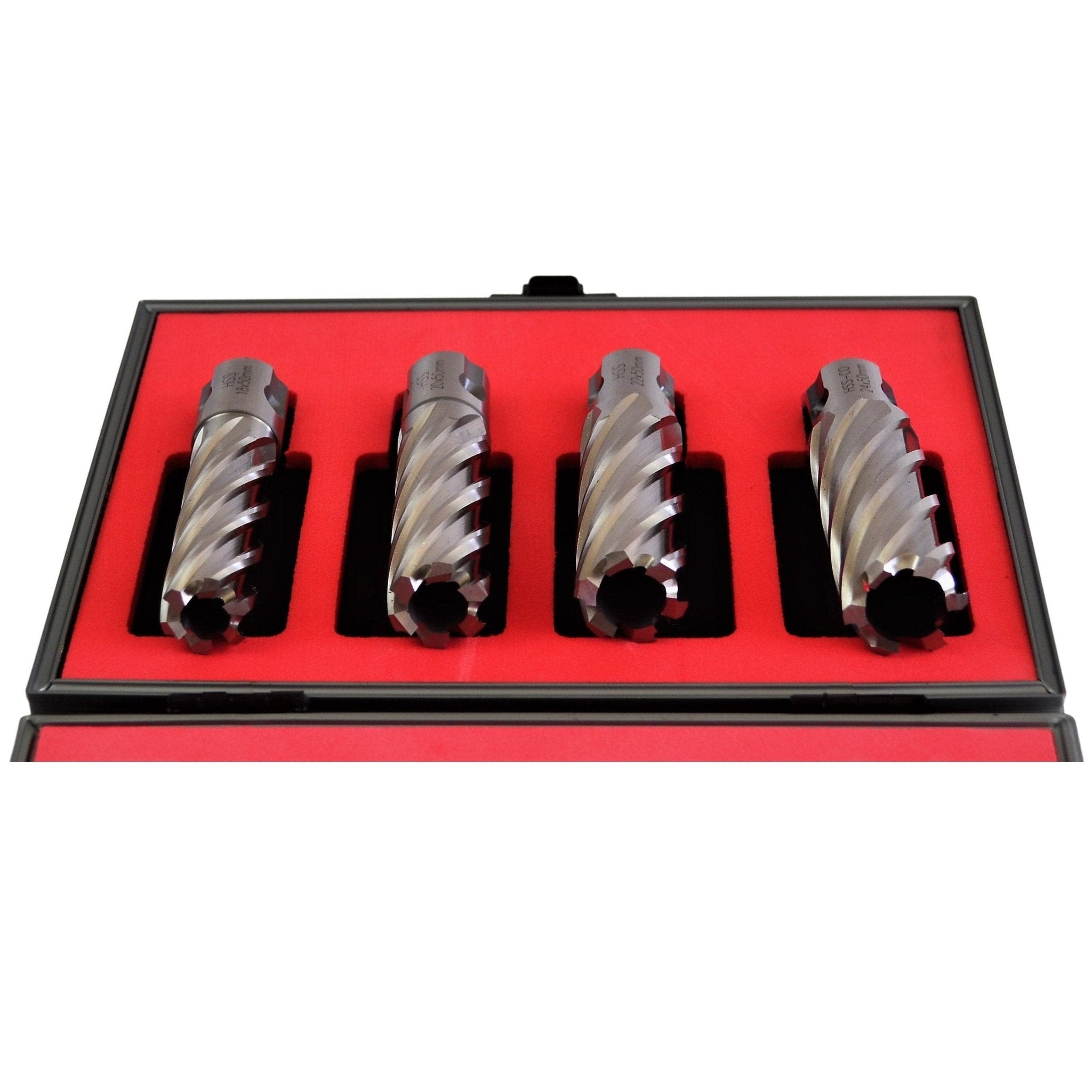 Annular Cutter Kit - Sizes 20,22,24,26X50mm - Twin Eagle Imports