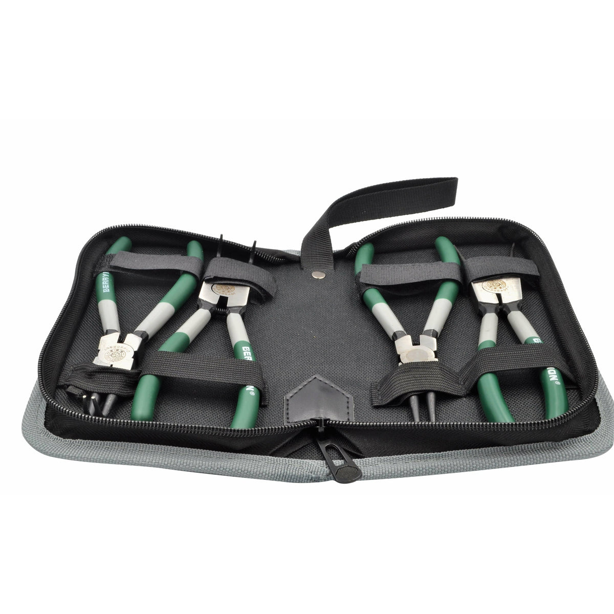 Berrylion Circlip Pliers 4 Piece 7" Circlip Pliers Set Internal External Kit
