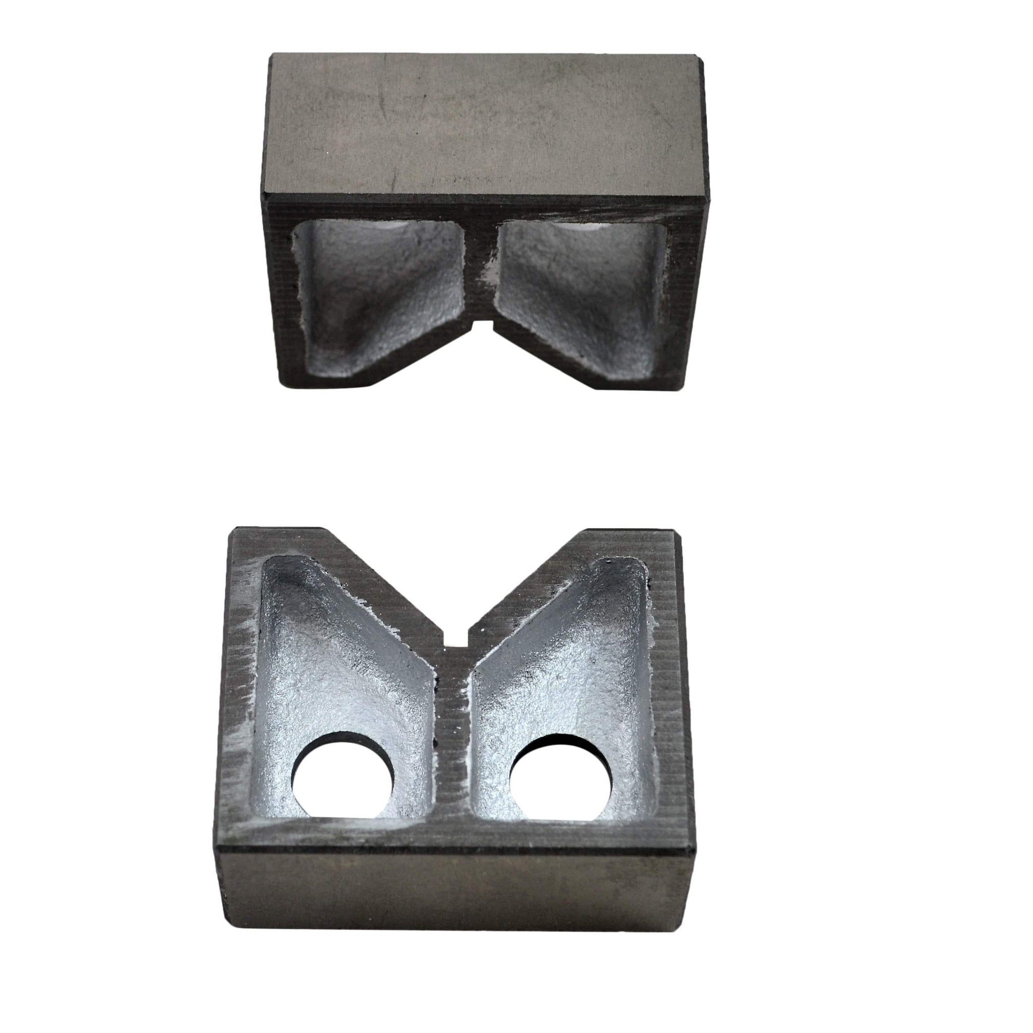 Cast Iron V-Block Matched Pair – 3" (75mm) - Twin Eagle Imports