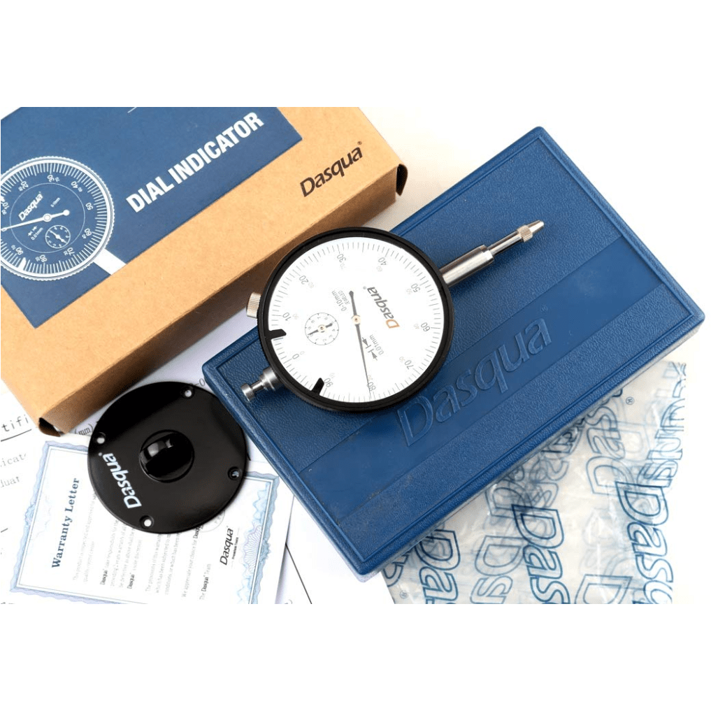 Dasqua Dial Indicator Dasqua 5111-1005 0-10mm Lug Back Metric Dial Indicator