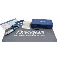 Dasqua Outside Micrometer 0 - 25 mm Series 4111-8105A - Twin Eagle Imports
