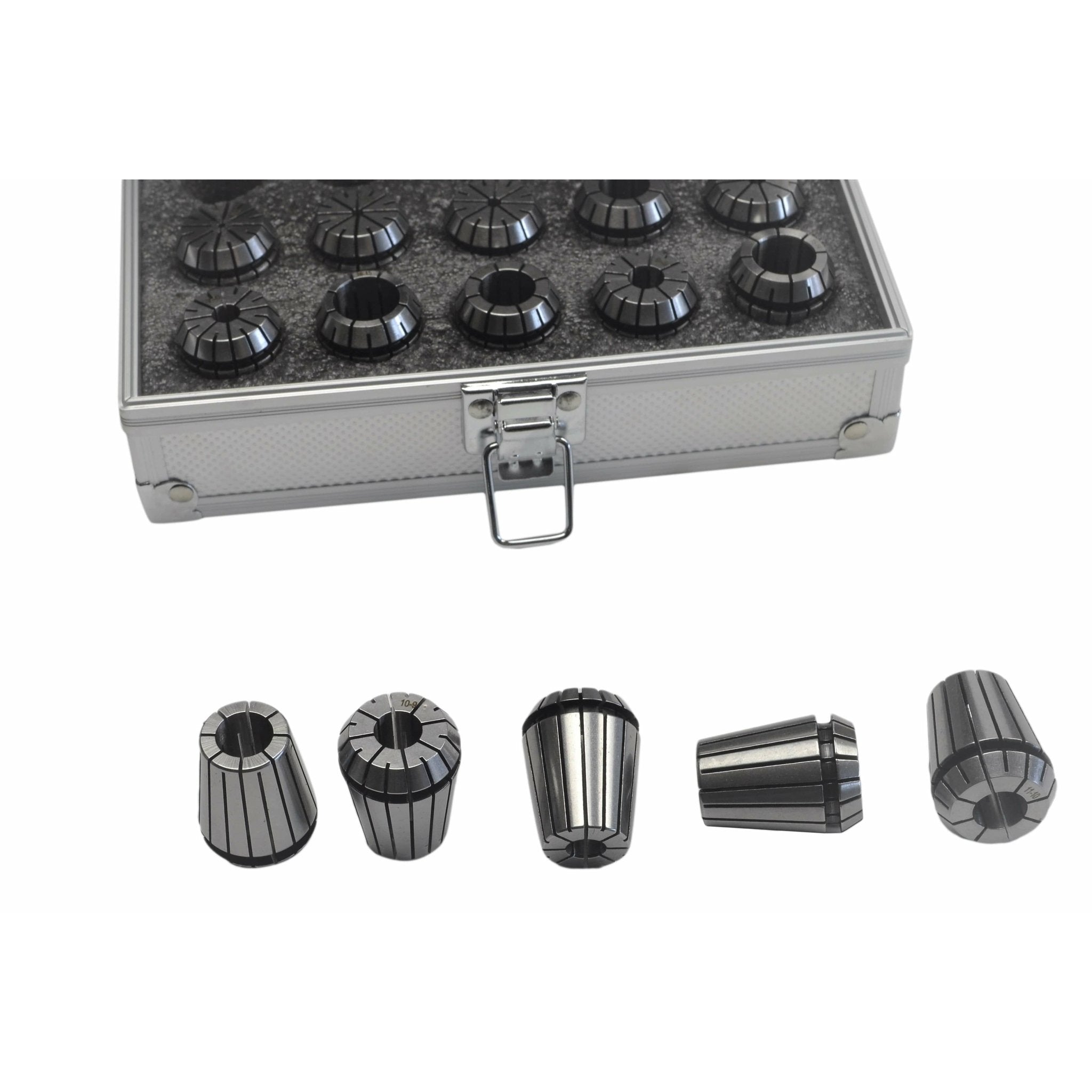 ER25 15pc Precision Spring Collet Set – 2mm to 16mm - Twin Eagle Imports