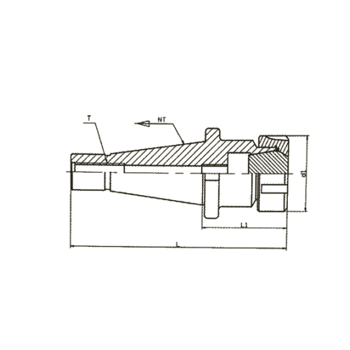 ER32 Collet Chuck – NT40 M16 Drawbar 70mm - Twin Eagle Imports