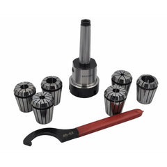 ER32 MT2 M10 Drawbar 6pc Precision Collet Set - Twin Eagle Imports