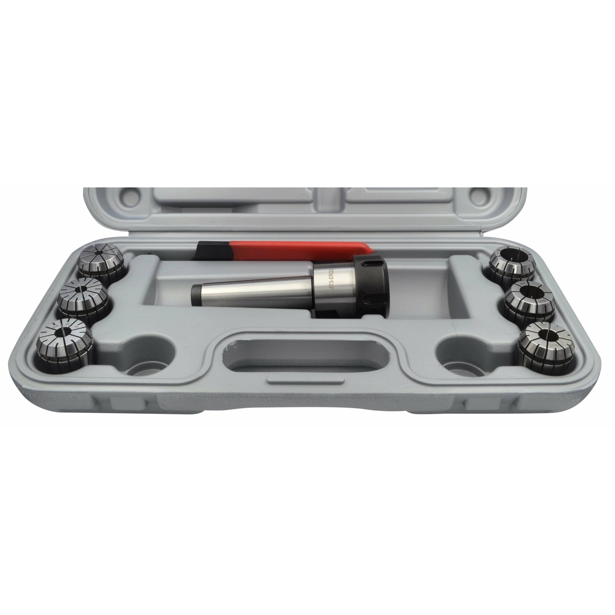 ER32 MT3 M12 Drawbar 6pc Precision Collet Set - Twin Eagle Imports