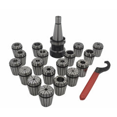 ER32 NT30 M12 Drawbar 18pc Precision Collet Set – 3mm to 20mm - Twin Eagle Imports