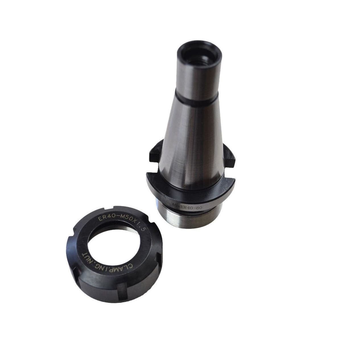 ER40 Collet Chuck – NT40 M16 Drawbar 60mm - Twin Eagle Imports